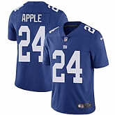 Nike New York Giants #24 Eli Apple Royal Blue Team Color NFL Vapor Untouchable Limited Jersey,baseball caps,new era cap wholesale,wholesale hats